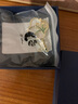 紅妝諾新中式禮物貝母蘭花高級感胸針女四葉草扇子流蘇別針旗袍壓襟配飾 玉蘭花胸針XZ0431 曬單實(shí)拍圖