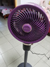 艾美特（AIRMATE）負(fù)離子凈化電風(fēng)扇AI語音空氣循環(huán)扇遙控落地扇臺式搖頭扇大風(fēng)力臥室家用辦公輕音電扇風(fēng)扇踏青放價(jià) 紫色【AI語音丨預(yù)約定時(shí)丨臺立三用】 曬單實(shí)拍圖
