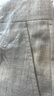GXG男裝  套西西褲羊毛質(zhì)感商務(wù) 23年夏季新款GE1141025G 麻灰條 S 曬單實(shí)拍圖