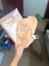 小茉莉舞蹈彈力布女軟底練功鞋成人兒童女童芭蕾鞋拼布夏駝色39碼 曬單實(shí)拍圖