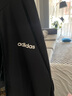 阿迪達(dá)斯 （adidas）春夏季薄外套運(yùn)動服梭織連帽拉鏈上衣JN8451 黑色  L  曬單實(shí)拍圖