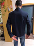 帛府【免燙抗皺】2025新款商務(wù)西服套裝男修身職業(yè)正裝高檔男士西裝 藏青色【兩件套】 西服+褲子 175A 曬單實(shí)拍圖