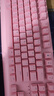 雷蛇（Razer）黑寡婦V3 機械鍵盤 游戲鍵盤 104鍵 RGB背光 游戲電競 粉晶 綠軸 帶腕托 曬單實拍圖