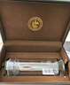 格亞（GEYA）禪意銀魚(yú)杯高檔雙層玻璃杯男水晶玻璃水杯商務(wù)玻璃茶杯子定制禮盒 曬單實(shí)拍圖