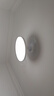 美的（Midea）風(fēng)扇燈餐廳吊扇燈led臥室燈隱形扇葉遙控三防燈具熟睡風(fēng)包安裝 曬單實(shí)拍圖