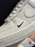 耐克（NIKE）  AIR FORCE 1女子空軍一號運動(dòng)休閑鞋 HF1058-133 白色 37.5 曬單實(shí)拍圖