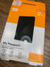 西部數據（WD）2TB 移動(dòng)硬盤(pán) USB3.0 My Passport隨行版2.5英寸 黑 機械硬盤(pán) 筆記本電腦外接 大容量加密存儲 曬單實(shí)拍圖