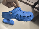 卡駱馳（CROCS）貝雅兒童洞洞鞋男女童戶(hù)外包頭沙灘鞋拖鞋/207013/207012 海藍-456 33 (200mm) 曬單實(shí)拍圖