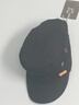 Siggi帽子男春夏平頂帽戶(hù)外男士棒球帽遮陽(yáng)帽鴨舌帽 黑色58CM 曬單實(shí)拍圖
