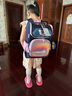 卡奇龍小學(xué)生書包男女1-6年級(jí)減負(fù)一體式可打開(kāi)護(hù)脊減壓雙肩兒童包送禮 【公主粉】小號(hào)：1-3年級(jí) 曬單實(shí)拍圖