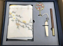 杭絲府蘇繡真絲桑蠶絲絲巾圍巾氣質(zhì)披肩外搭送長(cháng)輩媽媽生日禮物高檔暗梅 曬單實(shí)拍圖