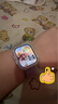 Apple/蘋(píng)果 Watch Series 10 智能手表GPS款42毫米玫瑰金色鋁金屬表殼梅子色回環(huán)式運動(dòng)表帶MX1X3CH/B 曬單實(shí)拍圖