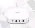 公牛 充電器 GN-U2000 4口USB蘋(píng)果手機充電器/多口 充電頭/USB電源適配器 支持蘋(píng)果安卓手機平板 白色 曬單實(shí)拍圖