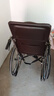 魚(yú)躍(yuwell)手動(dòng)輪椅車H059B老人半躺護(hù)理型帶坐便椅餐板鋼管可折疊 曬單實(shí)拍圖