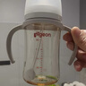 貝親（Pigeon）PPSU寬口徑雙把手奶瓶240ml M號奶嘴 3個(gè)月+ AA270 曬單實(shí)拍圖