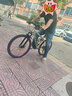 鳳凰山地車自行車成年人男士女士學生變速碟剎減震全軸承山地自行車 月光銀/碳鋼架/鋁合金雙層輻條輪 26英寸（身高160-180左右） 24速-標準變速 曬單實拍圖
