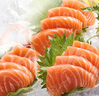 荷裕食品挪威冰鮮三文魚(yú)刺身切片 現切發(fā)貨400g 開(kāi)盒即食 源頭直發(fā)包郵 曬單實(shí)拍圖