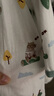 翹腳鴨（Tiptoe Duck）嬰兒衣服新生兒夏季薄款連體衣寶寶內(nèi)衣貼身睡衣 熊博士2件 66cm 曬單實(shí)拍圖