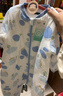 全棉時(shí)代嬰兒睡袋秋冬純棉厚款恒溫調(diào)節(jié)分腿睡袋兒童防踢被幸運(yùn)豹80×48cm 曬單實(shí)拍圖