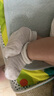 童泰（TONGTAI）嬰兒襪子春夏薄款寶寶寬口不勒網(wǎng)眼長襪兒童寬口中筒襪3雙裝 灰藍(lán) 3雙 6-12月 曬單實(shí)拍圖