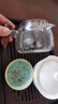 京東京造 公道杯 紅檀木把手玻璃泡茶杯帶茶漏功夫茶具370ml 曬單實(shí)拍圖