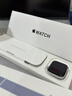 Apple/蘋果 Watch SE 智能手表GPS+蜂窩款44毫米銀色鋁金屬表殼青云色回環(huán)式運(yùn)動(dòng)表帶MXJ03CH/B 曬單實(shí)拍圖