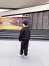 G.DUCKKIDS男童套裝春秋2024年新款洋氣中大童時髦男孩帥氣春秋款衛(wèi)衣兩件套 繩結(jié)兔套裝-黑色 150 cm 建議身高140-150cm9-10 曬單實拍圖