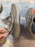 阿迪達斯Yeezy350夏日透氣男鞋灰橙椰子休閑鞋GW1229 38 曬單實(shí)拍圖