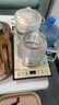 茶皇子（CHAHUANGZI）底部全自動(dòng)上水電熱燒水壺泡茶專用玻璃茶臺(tái)電茶壺茶桌嵌入式一體 T5-M 1L 20*37cm底部上水款 曬單實(shí)拍圖