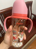 貝親奶瓶ppsu 防脹氣奶瓶 嬰兒奶瓶 大容量寬口徑耐摔雙把手 330ml 9-12月 胡桃夾子+重力球 曬單實(shí)拍圖