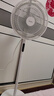 美的（Midea）【颶風(fēng)節(jié)能】七葉柔風(fēng)立式電風(fēng)扇/家用輕音落地扇/臺(tái)式小型風(fēng)扇/大風(fēng)力遙控定時(shí)搖頭風(fēng)扇 SAH35BSJ 曬單實(shí)拍圖