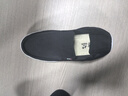 布舍元（BUSHEYUAN）休閑帆布鞋老北京布鞋一腳蹬懶人板鞋單鞋男士331-1711 黑色 46  曬單實(shí)拍圖