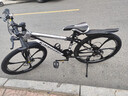 金武端自行車(chē)成人山地車(chē)公路賽車(chē)單車(chē)騎行變速超輕越野中學(xué)生初中青少年 旗艦版-六刀輪-黑白色 26寸21速 曬單實(shí)拍圖
