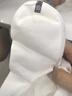 京東京造【純棉100%】6雙男式短襪10A抗菌休閑透氣襪子男夏季 白 曬單實(shí)拍圖
