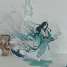 非人哉敦煌畫院聯(lián)名九色神鹿亞克力立牌云母底座大尺寸桌面擺件動漫周邊 白澤 曬單實拍圖