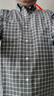 優(yōu)衣庫男裝/男女同款優(yōu)質(zhì)長(cháng)絨棉格子襯衫/長(cháng)袖襯衣休閑純棉480649 56 橄欖色 L /175/100A 曬單實(shí)拍圖