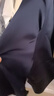 歌莉婭三醋酸七分袖西裝外套女士2025新款春季通勤穿搭1C8L6M21B 90U深寶藍 L 曬單實(shí)拍圖