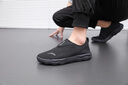 安踏（ANTA）安踏男鞋子一腳蹬運動(dòng)休閑鞋回彈防滑耐磨懶人鞋舒適健步鞋爸爸鞋 黑 41 曬單實(shí)拍圖