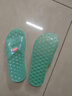 洛之潮夏季鏤空防滑水晶拖鞋女款果凍浴室平跟塑料 V06綠色 38 (240mm) 內(nèi)長 曬單實拍圖