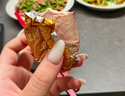 珍百年法式金磚鵝肝150g原切即食冰鎮刺身日式壽司料理中秋紅酒冰淇淋 曬單實(shí)拍圖