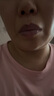米度麗孕婦T恤孕裝上衣夏夏季短袖T恤中長(zhǎng)款寬松韓版夏裝 字母款-暗粉 XL碼（建議130-160斤左右） 曬單實(shí)拍圖