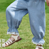 JELLYBABY兒童褲子褲子2025夏裝長(cháng)褲新款兒童休閑褲小童大PP褲女寶寶戶(hù)外褲 藍色 【7A抗菌】 100 CM 曬單實(shí)拍圖