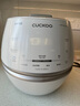 福庫（CUCKOO）小白貝電飯煲 家用韓國原裝進(jìn)口電飯鍋IH電磁加熱多功能預(yù)約定時(shí)智能語音高壓力自動(dòng)洗滌不粘鍋 CHP1050FW 5L 曬單實(shí)拍圖