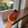樂蔻【磁吸支架-鏡頭全包】適用于蘋果16promax手機(jī)殼新款iPhone16pro防摔高級感素皮輕奢商務(wù)保護(hù)殼 【瑞紅色】磁吸支架-鏡頭全包 iPhone16ProMax 曬單實拍圖