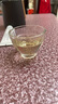 玻璃小茶杯功夫茶杯透明斗笠杯主人杯品茗茶杯高足茶盞品茗杯 品茗杯（花型隨機） 1只 曬單實(shí)拍圖