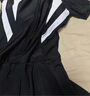 浪莎（LangSha）泳衣女連體裙式保守游泳衣速干遮肉顯瘦運(yùn)動(dòng)泡溫泉大碼泳裝 曬單實(shí)拍圖