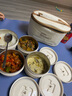 雙槍保溫飯盒316L不銹鋼上班族微波爐保溫桶學(xué)生便當(dāng)餐盒四配保溫袋 曬單實(shí)拍圖