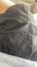 百思絨戶外跑步運(yùn)動套裝夏季薄款健身服女寬松 紫色上衣+黑色短褲 M 曬單實拍圖