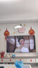 益畫(huà)視覺(jué)北歐奶油風(fēng)餐廳裝飾畫(huà)創(chuàng  )意蝴蝶花朵燈畫(huà)高級感小眾客廳背景墻掛畫(huà) A款 70*57cm/燈畫(huà)（遙控充電寶款） 曬單實(shí)拍圖