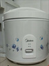 美的（Midea） 微壓電飯煲 精鑄發(fā)熱盤大容量簡單易控 黑晶內膽家用迷你小電飯鍋 1-2-3-5-8人家用商用 4升款 4L 2-6人用 曬單實拍圖